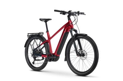 Haibike TREKKING 7 HIGH i800Wh 11-G Cues   25-27 HB BCXK GL_dyn. red blue Rh M 45 Produktbild 1