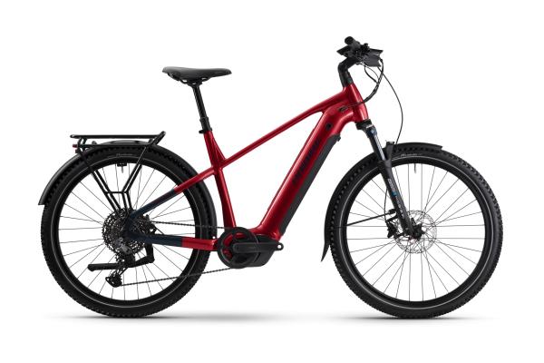 Haibike TREKKING 7 HIGH i800Wh 11-G Cues   25-27 HB BCXK GL_dyn. red blue RhXXL 60