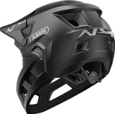 ABUS YOUDROP FF muted black S black   Produktbild 3
