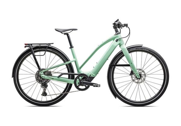 Specialized Turbo Vado SL 2 4.0 Step-Through EQ Gloss Oasis / Dune White Frost M