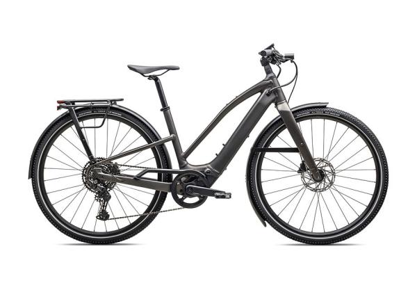 Specialized Turbo Vado SL 2 4.0 Step-Through EQ Satin Gunmetal / Smoke Frost M
