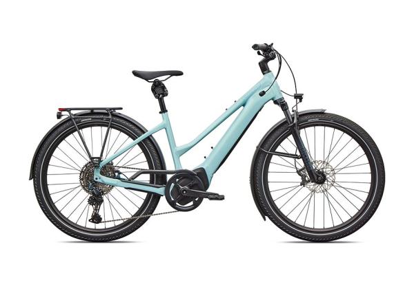 Specialized Turbo Vado 2 5.0 Step-Through GLOSS SEAFOAM / 25% LAPIS PEARL / GLACIAL METALLIC L