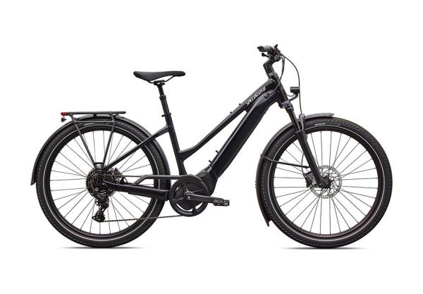 Specialized Turbo Vado 2 4.0 Step-Through GLOSS CASTBLACK / SATIN SILVER REFLECTIVE XL
