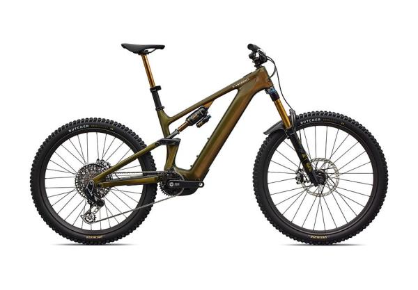 Specialized S-Works Turbo Levo 4 GLOSS LAUREL GREEN / BURNT GOLD / CHROME S2