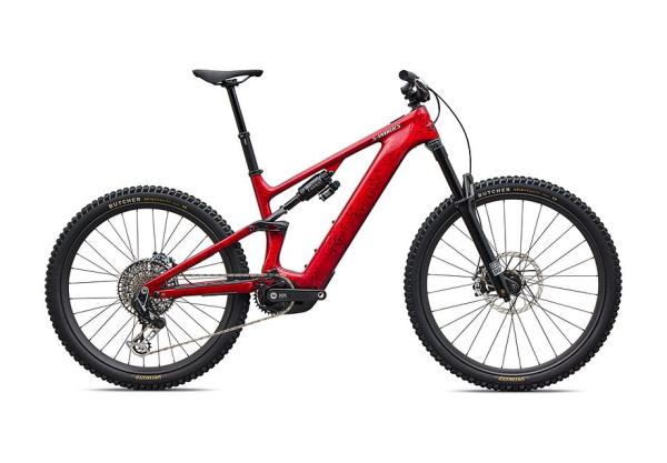 Specialized S-Works Turbo Levo 4 GLOSS RED TINT / SILVER DUST / METALLIC WHITE SILVER S6