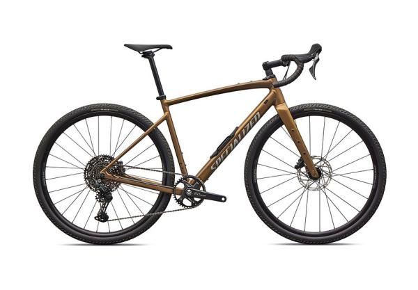 Specialized Diverge 4 Sport Alloy - Shimano CUES Satin Burnt Gold Metallic / Shadow Silver 58