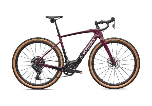 Specialized S-Works Turbo Creo 2 - SRAM RED / XX1 Eagle AXS Gloss Bordeaux Metallic/Fade/Pearl Dry Impasto/Silver Dust 54
