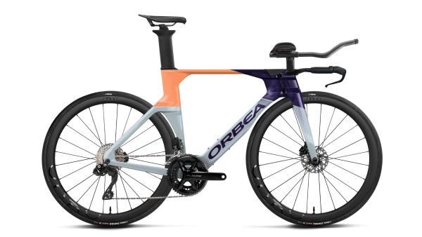 Orbea ORDU M30iLTD XL Halo Silver - Tanzanite C. View - Orange Cloud (Gloss)