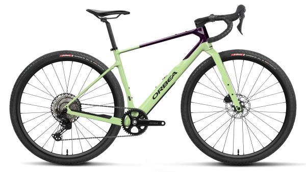 Orbea TERRA M30TEAM 1X XS Acid Gum - Fantasy Purple Carbon View (Gloss)