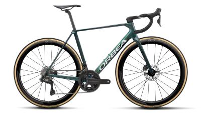 Orbea ORCA M20iLTD PWR 55 Escape Green - Carbon View Matt Produktbild 1