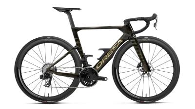 Orbea ORCA AERO M21eLTD 60 Magic Gold C. View - Titanium (Gloss) Produktbild 1