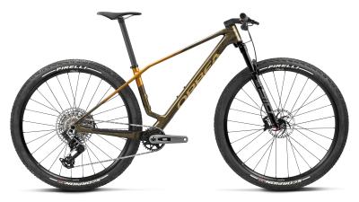 Orbea ALMA M-PRO L Caramel Carbon View - Leo Orange (Gloss) Produktbild 1