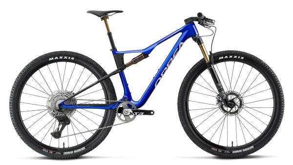 Orbea OIZ M-TEAM FACTORY L Cobalt Blue (Gloss) - Carbon Raw (Matt)