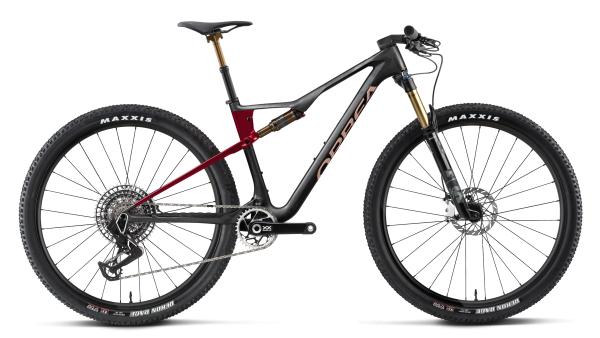 Orbea OIZ M-LTD M Diamond Carbon View (Matt) - Cherry Red (Gloss)