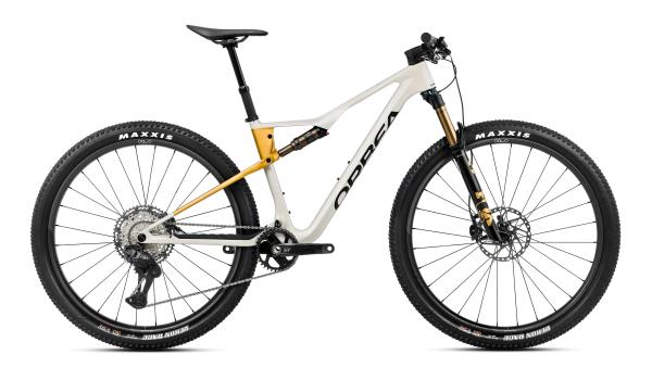 Orbea OIZ M10 M Ivory White (Gloss) - Bumblebee Yellow (Matt)
