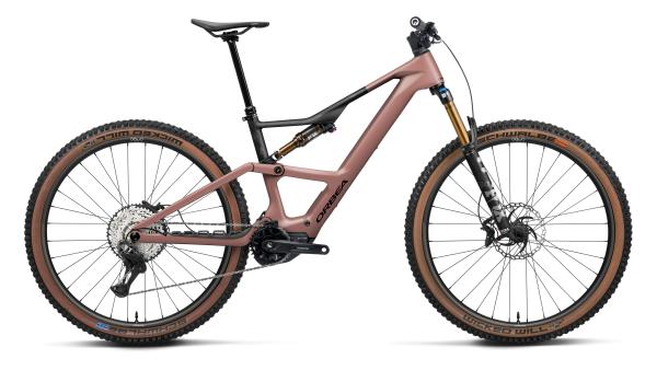 Orbea RISE SL M10 630W XL Desert Rose - Carbon Raw Matt