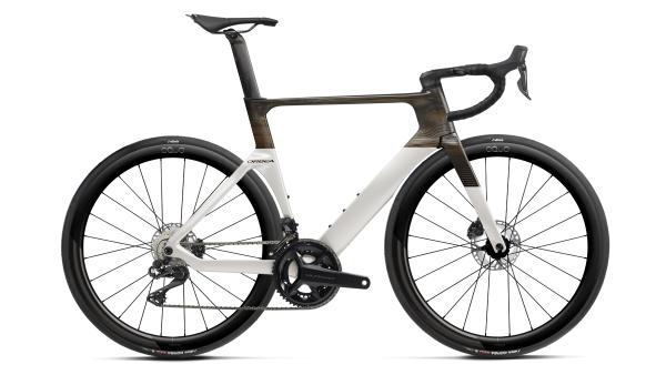 Orbea ORCA AERO M20iLTD 53 Golden White (Gloss) - Carbon Raw (Matt)
