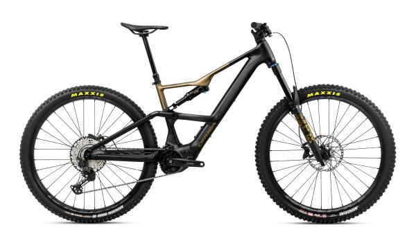 Orbea RISE LT H10 S Diamond Black - Splash Olive Green (Matt)