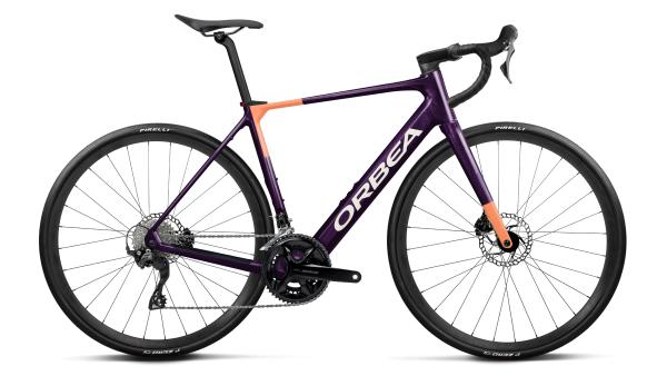 Orbea GAIN M30 L Fantasy Purple Carbon View (Gloss) - Orange Cloud (Matt)