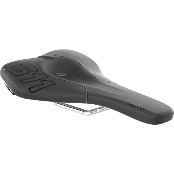 SQlab 611 ERGOWAVE&reg;&reg; CrMo 900 black 12cm