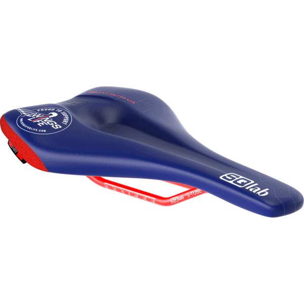SQlab 611 ERGOWAVE&reg;&reg; active 2.1 ltd. Wings for Life 700 blue 13cm