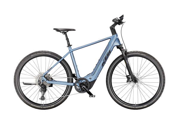 KTM MACINA CROSS CX 810 STEEL&nbsp;BLUE&nbsp;MATT (BLACK+SILVER) H 46