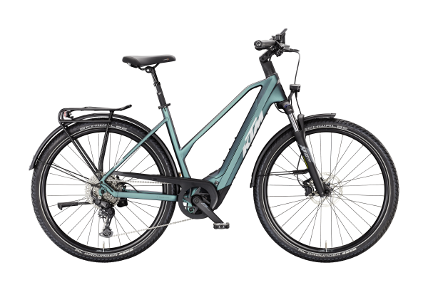 KTM MACINA GRAN 820 GREEN PURPLE FLIP MATT (SILVER+BLACK) D 56