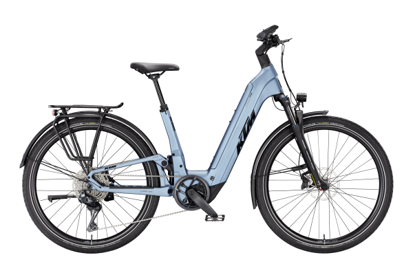 KTM MACINA STYLE FS PRIME Di2 STEEL BLUE MATT (BLACK GLOSSY) US 51