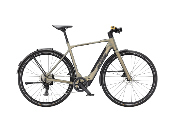 KTM MACINA URBANATOR SX OLIVE PEARL MATT (BLACK+AMBER) S/52