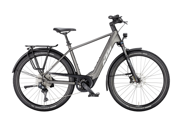 KTM ZEG CENTO 11 PLUS Di2 MACHINE GREY MATT (SILVER+BLACK) H 60
