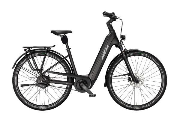 KTM MACINA CITY 810 BELT DIAMOND BLACK MATT US 46 cm