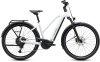 Cube Touring Hybrid ONE 600 metallicwhite'n'chrome Größe: Trapeze 46 cm