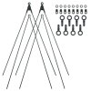 SKS BLUEMELS 26  - 29  - ASR- / V-Streben Set, schwarz schwarz 