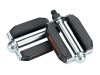 Electra Pedal Electra Deluxe Block 9/16in Spindle Chrome/B